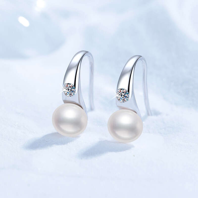 MoiS925S925anite S925 S925terling S925ier Feminine VerS925atile Natural FreS925hwater Pearl EarringS925 f21