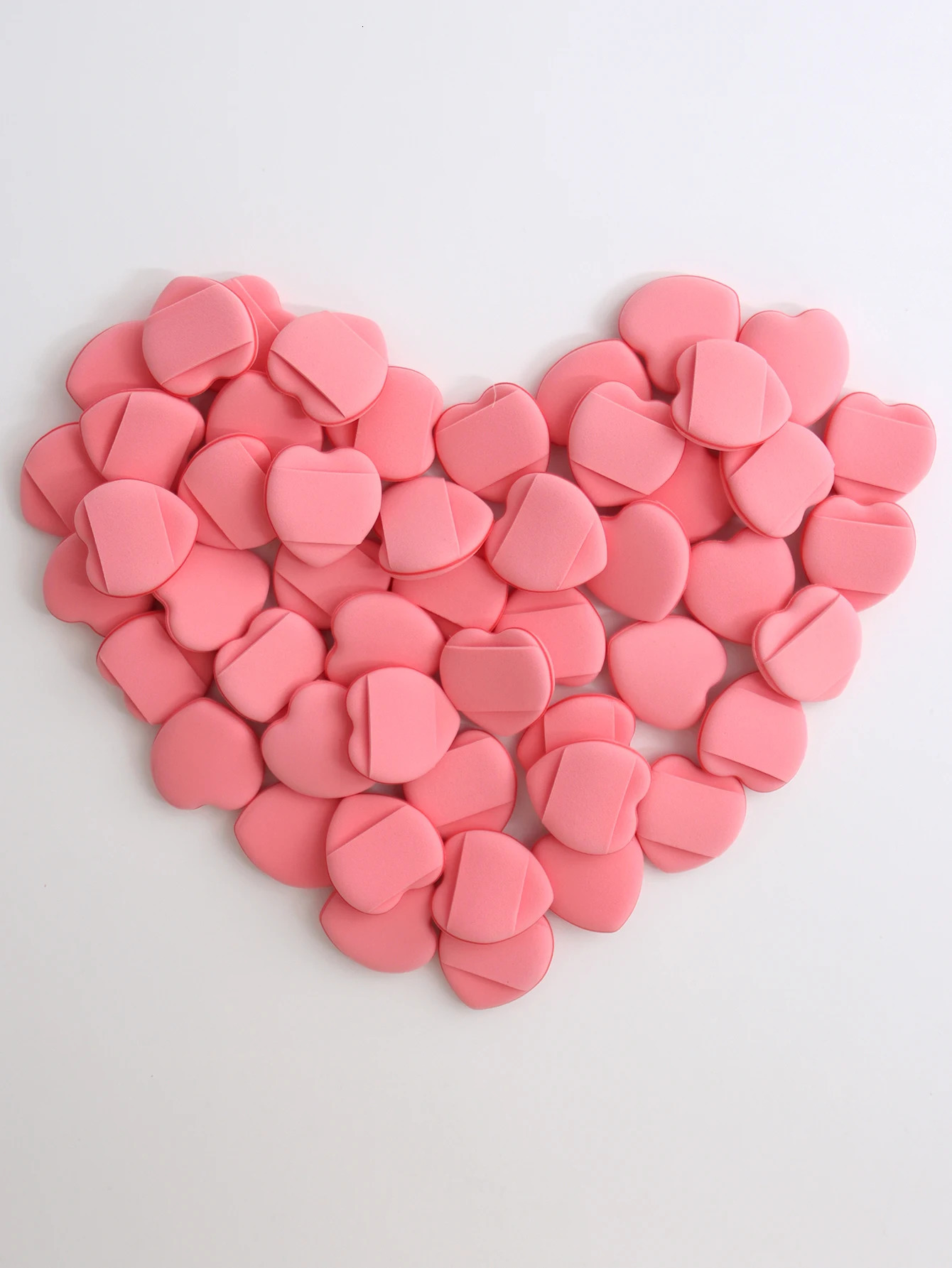 50 Mini Finger Cushions Air Cushion Powder Puff Latex Free Mixed Sponge and Cosmetic Puff Is Used for Liquid Foundation Make- 250625