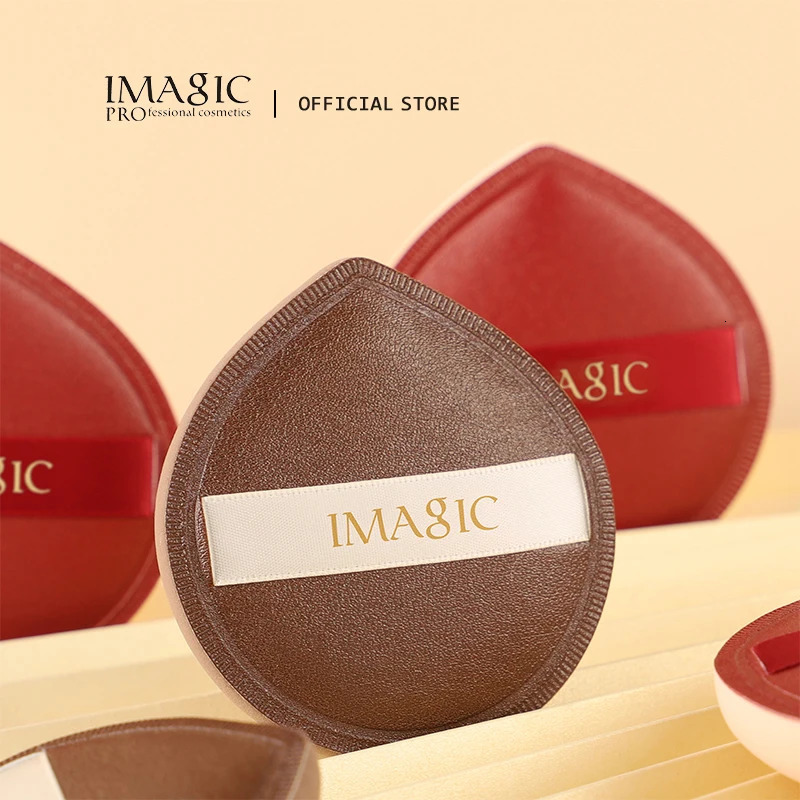 IMAGIC Soft Air Cushion Puff Concealer Round Makeup Elastic Marshmallow Cosmetic Foundation Powder Puff 250625