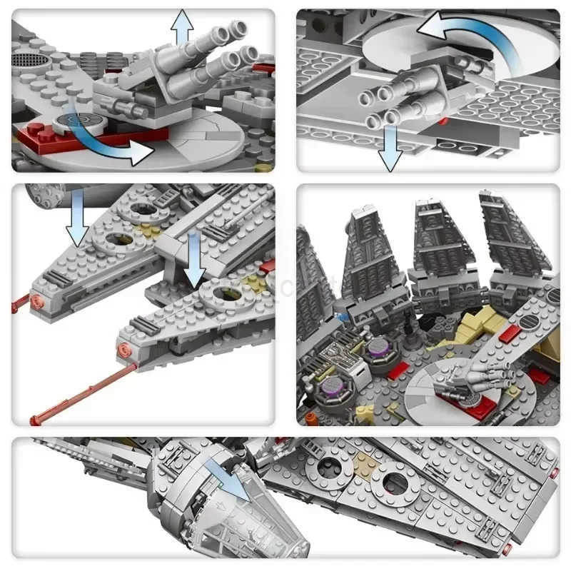 DISNEY Spaceship Bricks 1381Pcs High Difficulty Building Blocks Set Model Kit For Adults Children Birthday Party Gifts Creative Toys W20250704