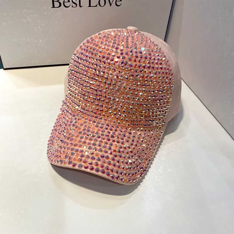 CNTANG Summer Wens Baseball Cap Spring Autumn Rhinestone Caps Fashion Personality Street Hiphop Hats For Fem Snapback X250704