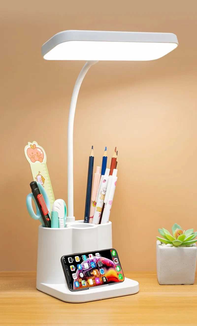 LED Desk Lamp Eye Protection Desk College Student Night Light Bedside Reading Night Light XJ250703
