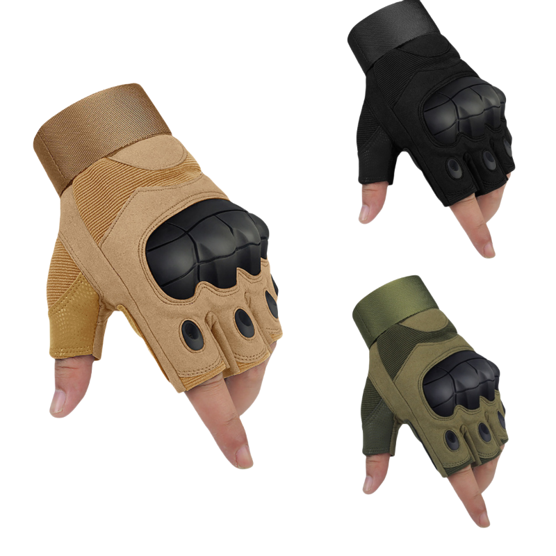 Tactical gloves fingerless glove men outdoor active cycling hiking rock climbing fishing hunting breathable anti slip wearproof gloved unisex size m-x