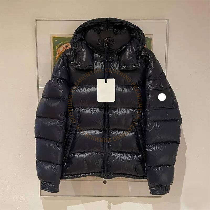 Mens coats Moncleat Jacket Women Monclcer Down Cotton Warm Parka Puffer Jackets Letter Print Clothing Couple Street Winter Designer Maya Down Sleeves Outwear 3ed