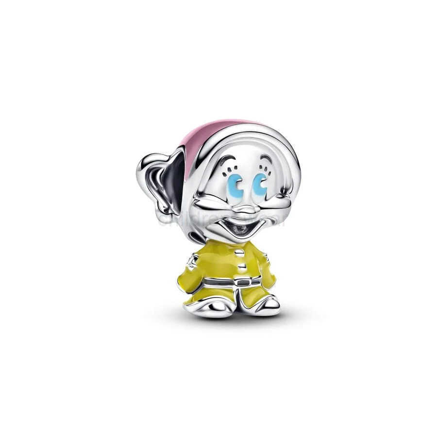 Disney Disney Snow White Dopey Charm Cute Cartoon Beads Making Fits Women Bracelet Jewelry Pan Original Charms Gift DIY W20250731