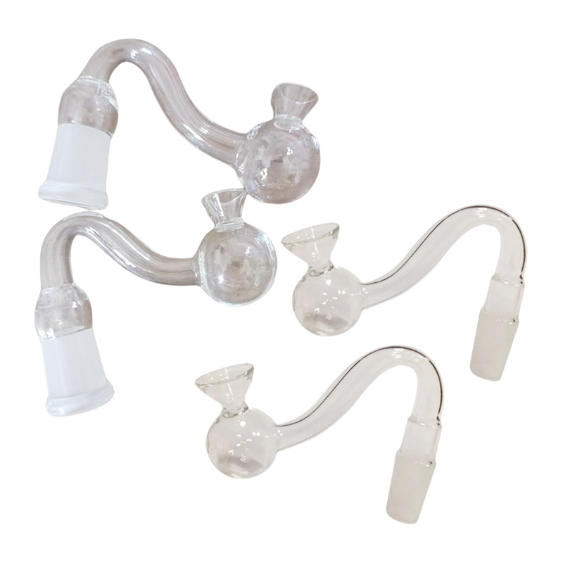 Glass Oil Burner Pipe Smoking Bowl Bubbler 10mm 14mm 18mm Male female DownStem Bowls Slide For Water Hookahs Bongs