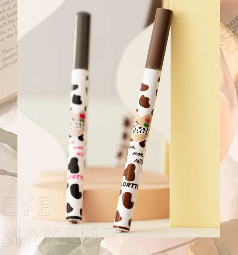 Flortte Ultra-fine Liquid Eyeliner Lying Silkworm Pen Waterproof Long Lasting No Smudging Eye Liner Applicator Pencil 250704