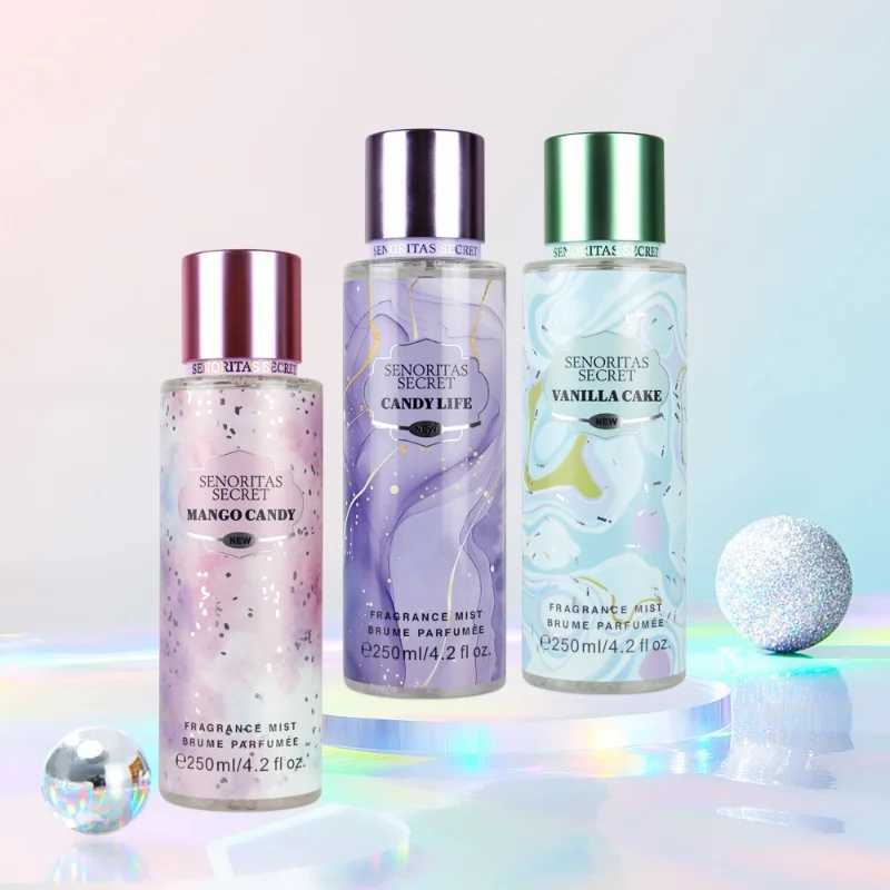 Original Perfume Vanilla Flower Fruit 250ml Fragrance Mist Scent Light Long Lasting Fragrance Womens Perfume Charming Gift XJ250704