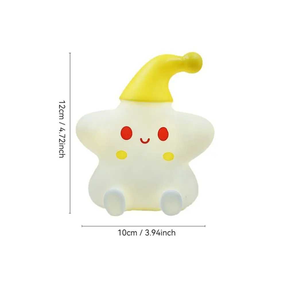 LED Silicone Night Light Little Star Creative Bedside Touch Table Lamp Bedroom Decoration Kawaii Gift for Kids XJ250703