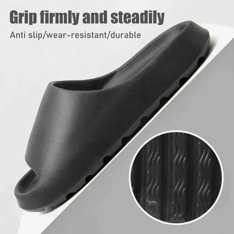 Womens Slippers EVA Soft Thick Soled Summer FAshion Slippers Mens Slides Beach Sandals W250704