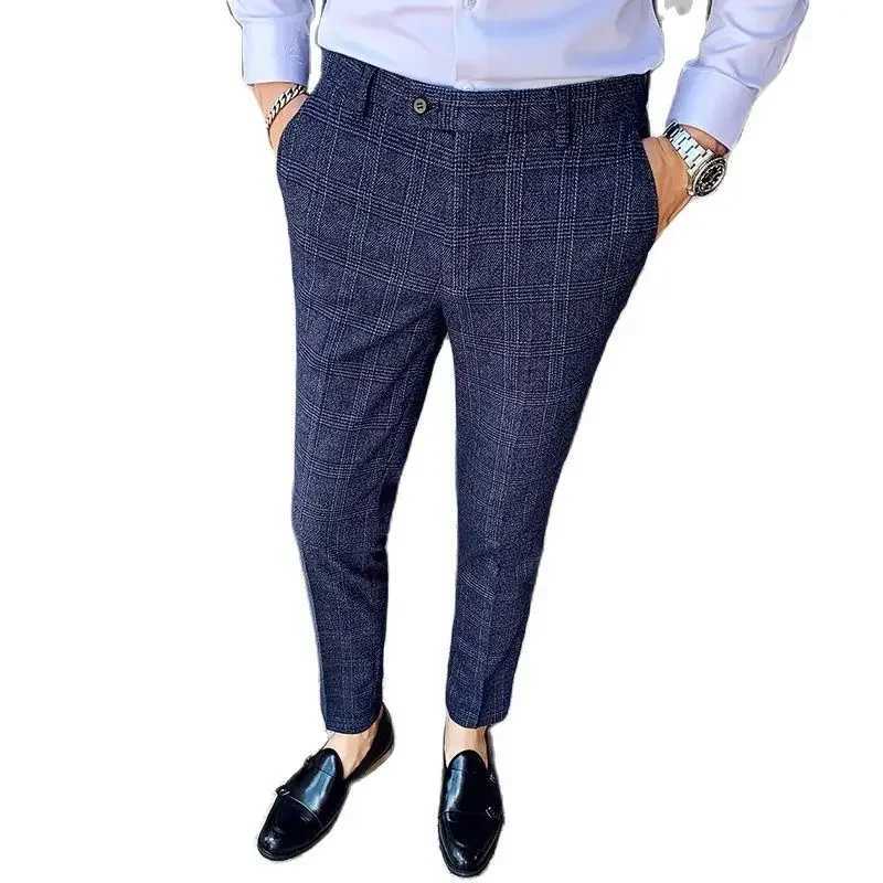 3-Piece Mens Suit Business Casual Jacket Vest with Trousers Gray Dark Brown Slim Fit Suit Asian Size M-5XL X250704