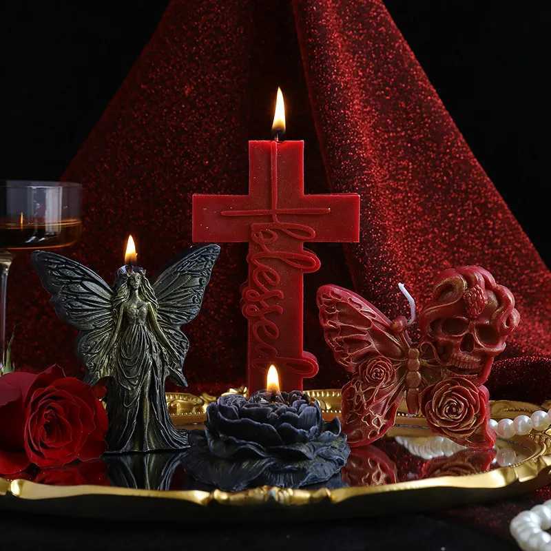 European Style Dark Style Aromatherapy Candle Low Temperature Candle Festival Party Candle Atmosphere Decoration Candle W250704