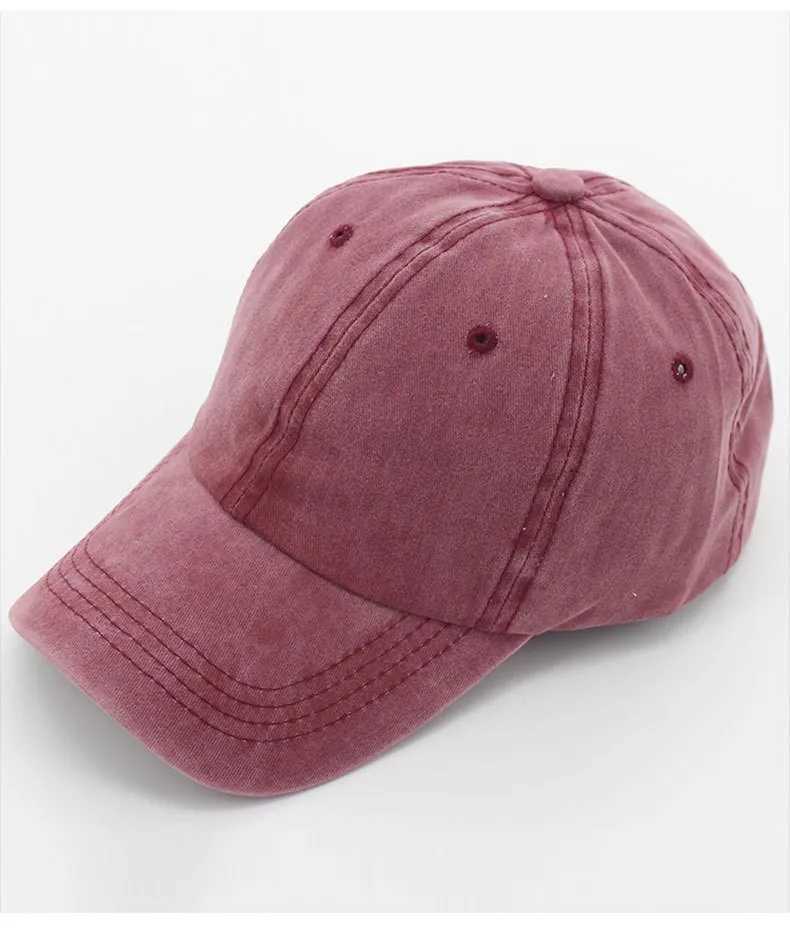 Adjustable Unisex Solid Color Baseball Cap Breathable Lightweight Cfortable Sun Protection Outdoor Travel Beach Walking Hat X250704