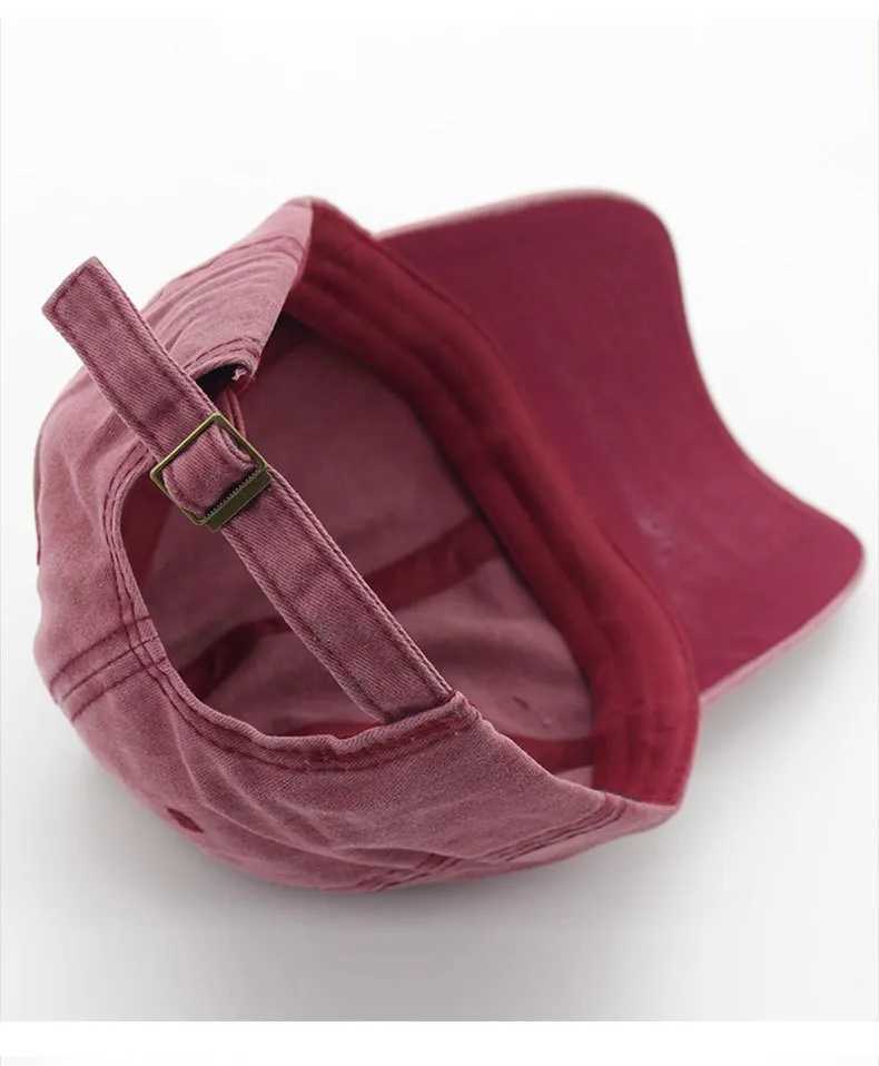 Adjustable Unisex Solid Color Baseball Cap Breathable Lightweight Cfortable Sun Protection Outdoor Travel Beach Walking Hat X250704