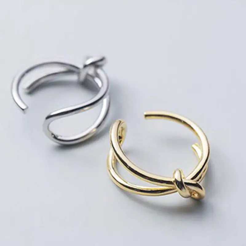 2022 K-pop New Felix Same Style Twist Ring INS Trend Mens Jewelry Metal Hip-hop Rock Style Simple Accessories Couple Gift Y250704