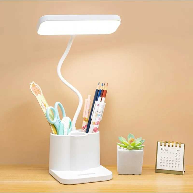 USB Learning Dormitory Bedroom Bedside Reading Night Light LED Desk Lamp Eye Protection Desk College Student Nightlights XJ250703