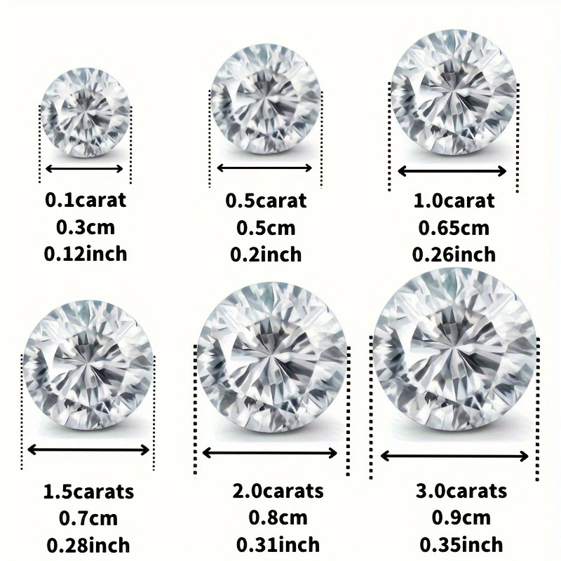MT GRA 1-2 CT Moissanite Ring for Women 925 Sterling Silver Engagement Wedding Ring High-quality Factory Wholesale with Gra Certificate