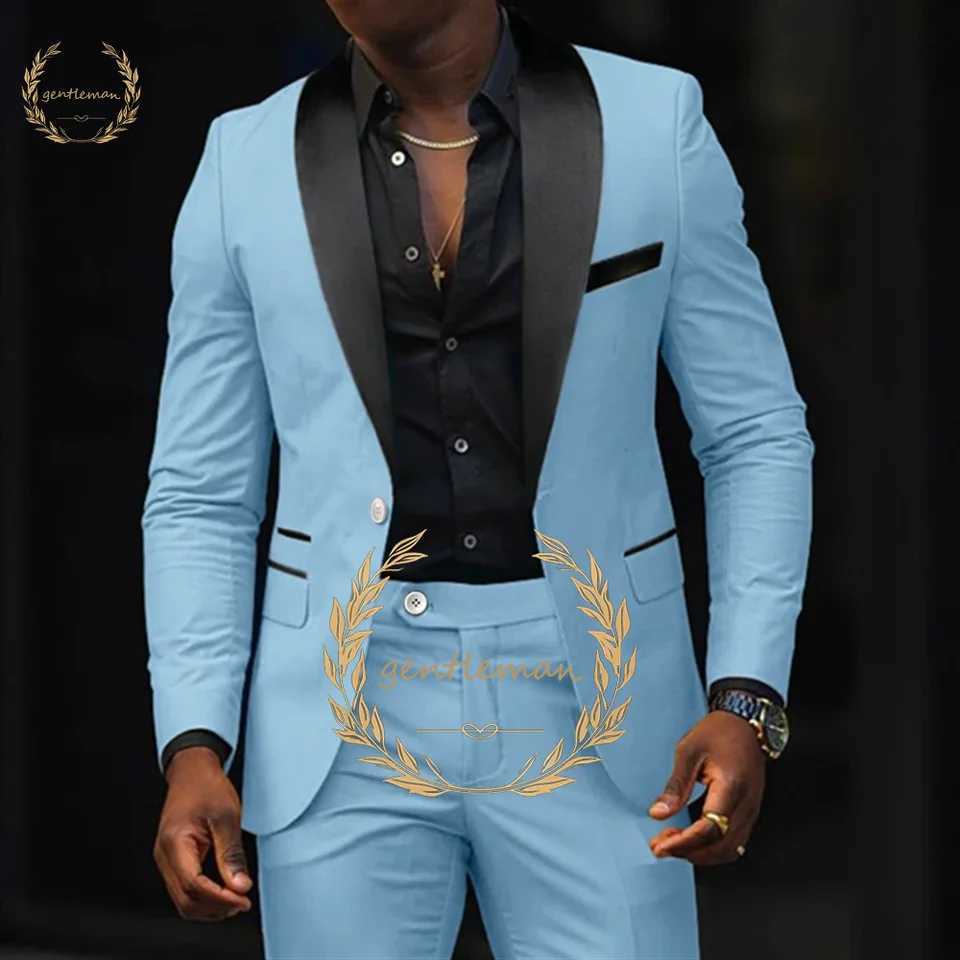 Mens black and red shawl one button suit mens elegant slim fashion suit custom party cocktail casual tuxedo X250704
