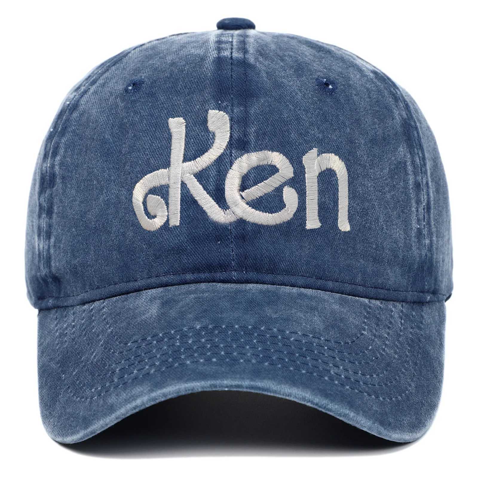 New Retro Washed Baseball Cap Korean Version Cute Embroidered Curved Brim Cap Fashion Trend Versatile Baseball Cap Men 2 X250704
