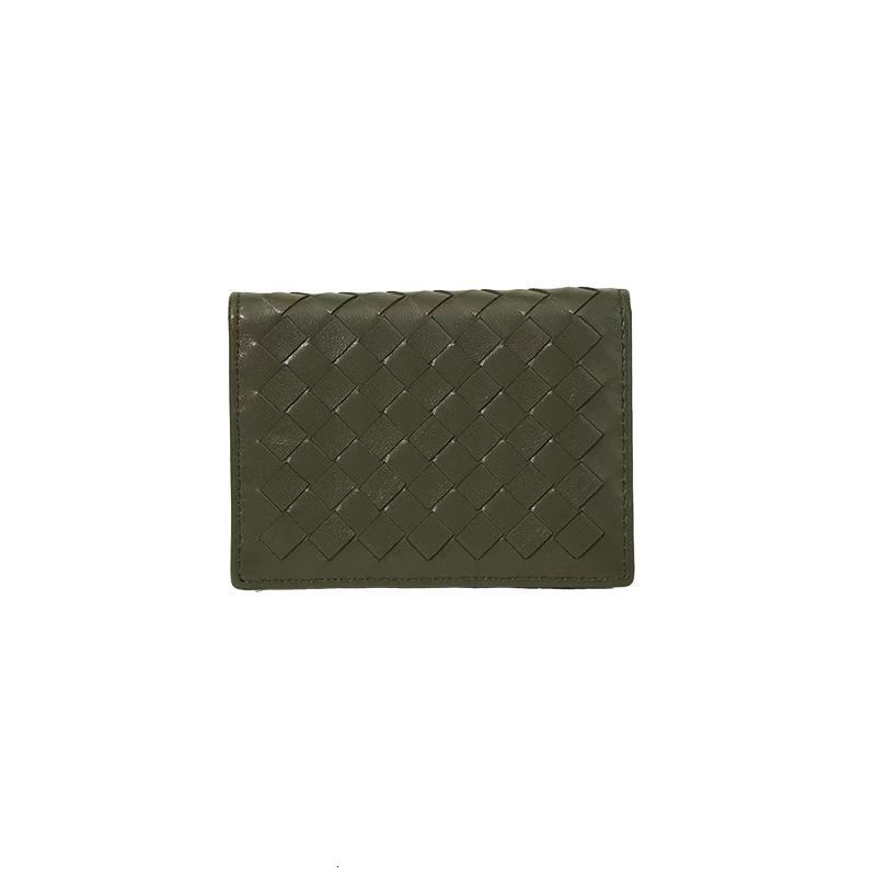 Free Shipping Designer Bag 2025 New Card Holder Women Business Card Case Men Small Exquisite High-end Card Sleeve Portable Business Woven Card Holder 
