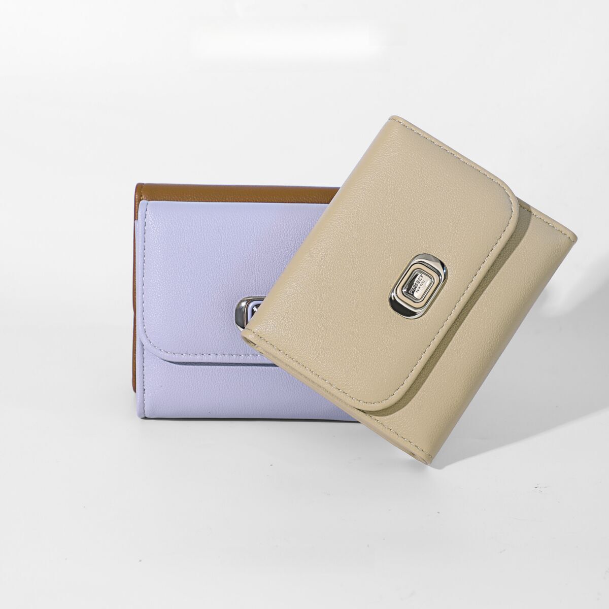 Free Shipping Designer Bag 2025 Short Women's Wallet High-end Multi-card Slot Card Holder Simple Cross-border Foreign Trade PU Women's Coin 
