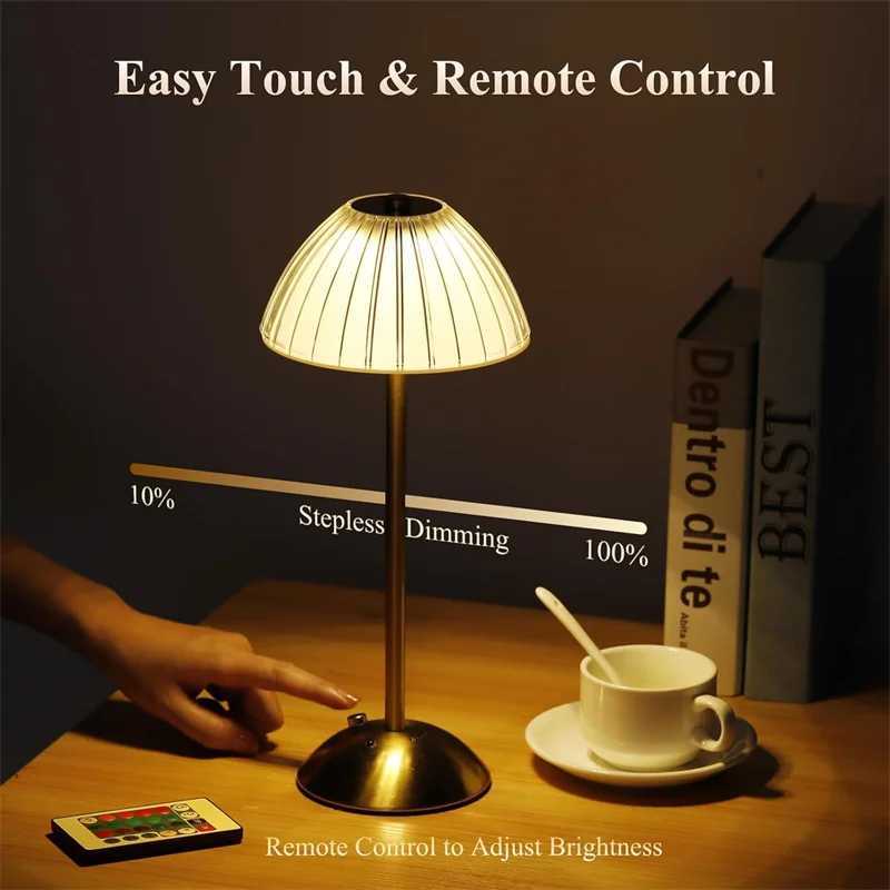Tsordless Night Lamp Touch Dimmable Night Lights with Colors Portable Battery Operated Lamp Tsordless Table Lamp for Bedroom XJ250703
