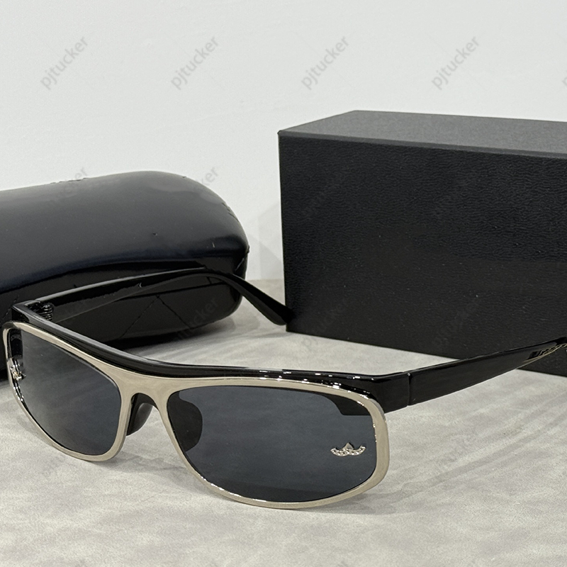 Designer Sunglasses For Women and Men Fashion Model Special UV 400 Protection Letter Big Leg Double Beam Frame Outdoor Design Alloy