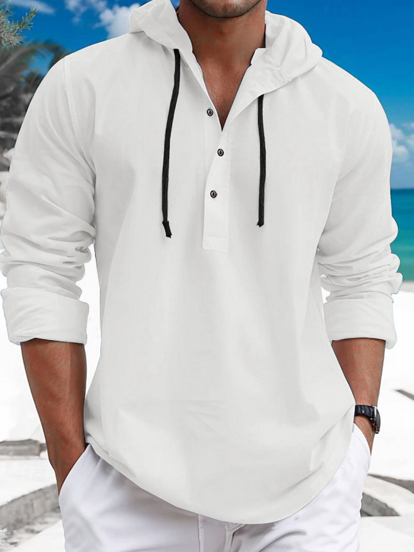 Short sleeved men's fashionable, high-quality, comfortable outdoor outfit1