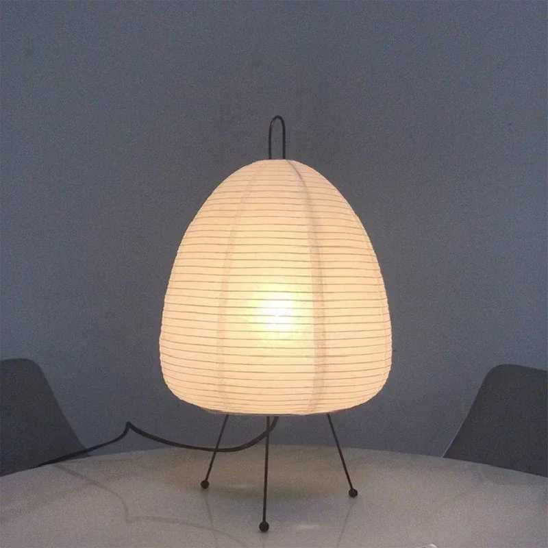 Japanese Rice Paper Lantern Led Table Lamp Living Room Bedroom Bedside Study Hotel Homestay Art Creative Decor Tripod Floor LampXJ250703