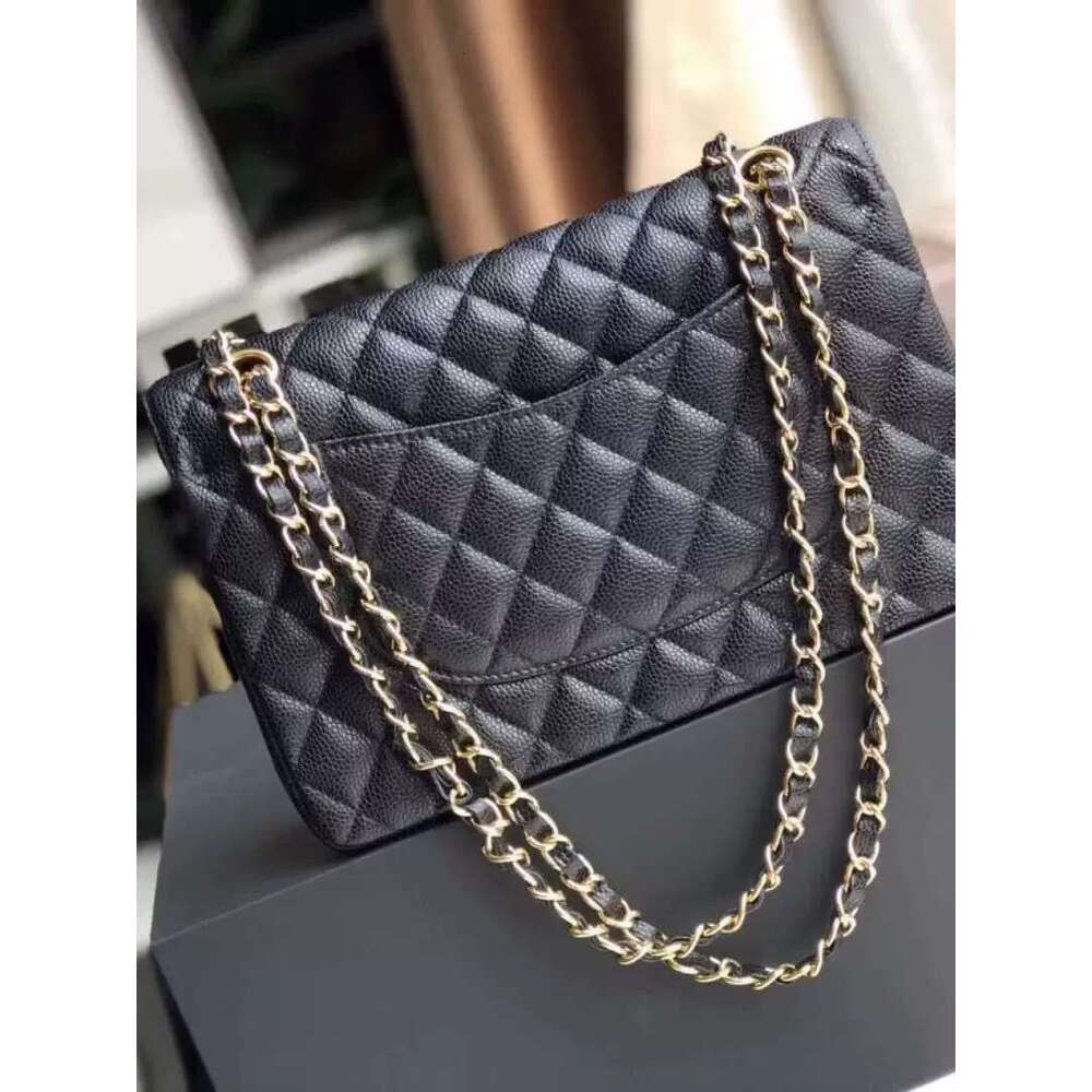 New Cowhide Quilted Chain Xiaoxiangjia Sheepskin CF2.55 Single Shoulder Crossbody Women's Bag with Original Tag