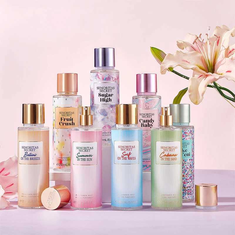 Original Secret Womens Perfume Coconut Floral Natural Fragrance Fresh Long-lasting Eau De Toilette Sexy Charm Body Spray 250ml XJ250704