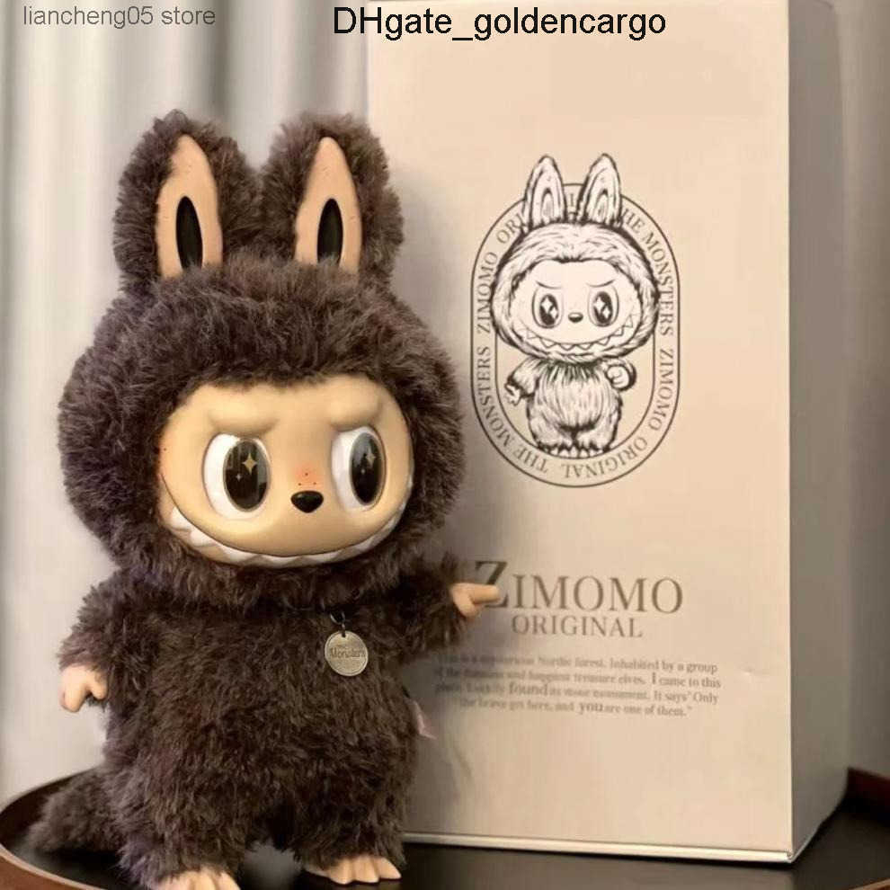 58CM Complete Set Monsters Labubu I Found You Blind Surprise Animals Box Cards Popmart Plush Doll Kids Gifts BLAT L250704