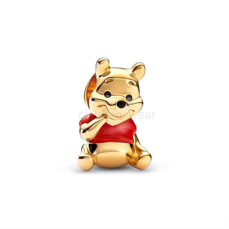 Disney Winnie the Pooh Wolverine Pendant Charm Bead Fits Bracelet Bangle Necklace Women Luxury DIY Jewelry Party Festival Gifts W20250704