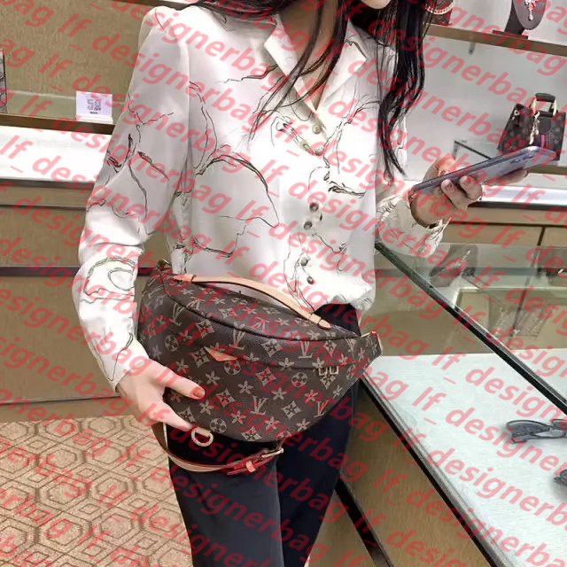 New Waist Bags Designers luxurys Women Men Bumbag Cross Body Shoulder Bag Waist Bags black leather bum bags