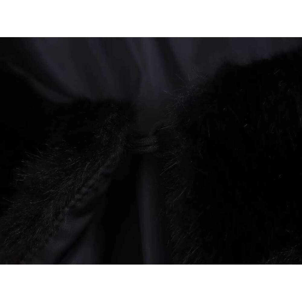 DEEABAE Winter Jacket Women's High-End Fashion Jewelry Inlaid Artificial Fur Long Sleeved Outerwear 250704