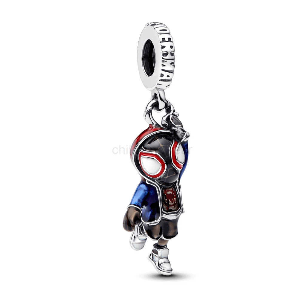 DISNEY 2025 New Spider-Man Series Bead Pendant Suitable for Women DIY Original Bracelet Charm Gift W20250704