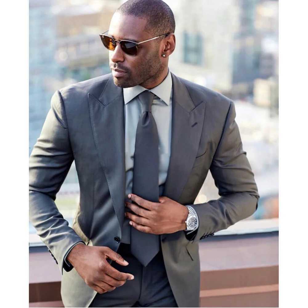 Fashion Beige Blue One Button Wedding Tuxedos Groom Men Suits Groomsmen Formal Suits (Jacket+Pants+Tie) mens suit terno X250704