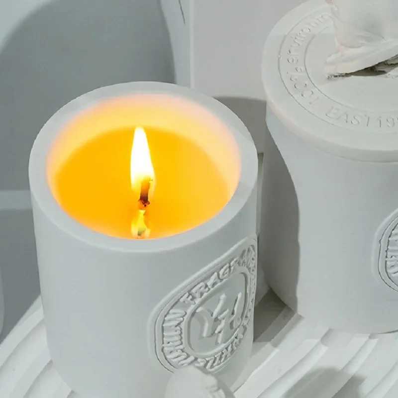 350g Gypsum Statue Incense Candle Gift Box Essential Oil Incense Gift Box Floral Candle Home Incense Decoration Burn 35 Hours W250704
