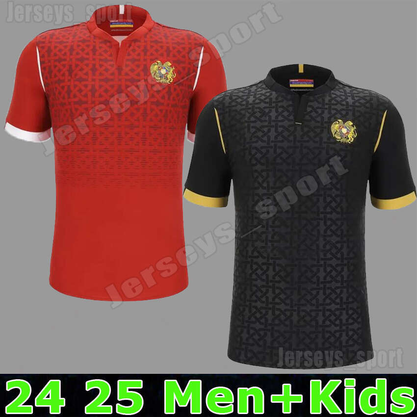 24 25 Armenia Soccer Jerseys national football team SEVIKYAN BICHAKHCHYAN 2024 2025 SEROBYAN MIRANYAN TIKNIZYAN DASHYAN Football Shirts Men Uniforms
