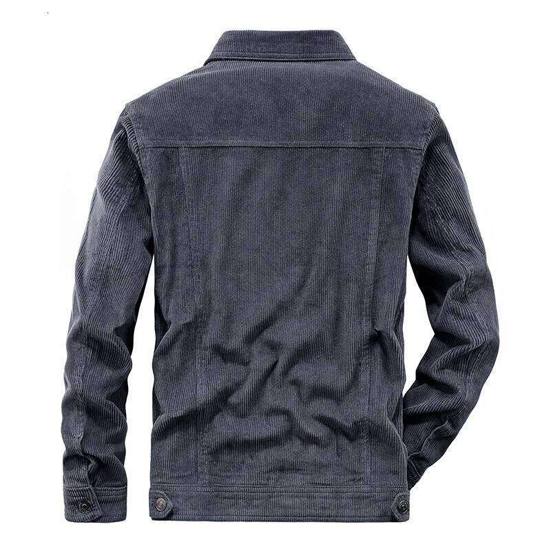 Spring And Autumn Men's Fashion Leisure Outdoor Sports Retro Corduroy Coat Mountaineering Clothing Cotton Cargo Jacket 250704