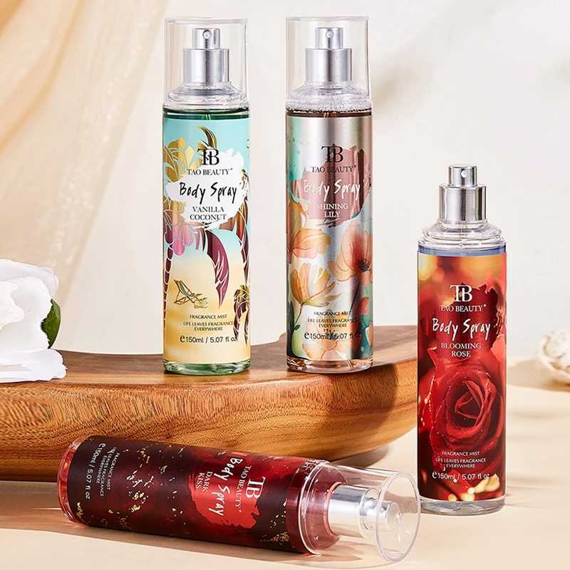 150ml Vanilla Coconut Body Spray Blooming Bouquet Brand Floral Eau De Toilette Lasting Valentines Day Rose Brand Luxury Perfume XJ250704