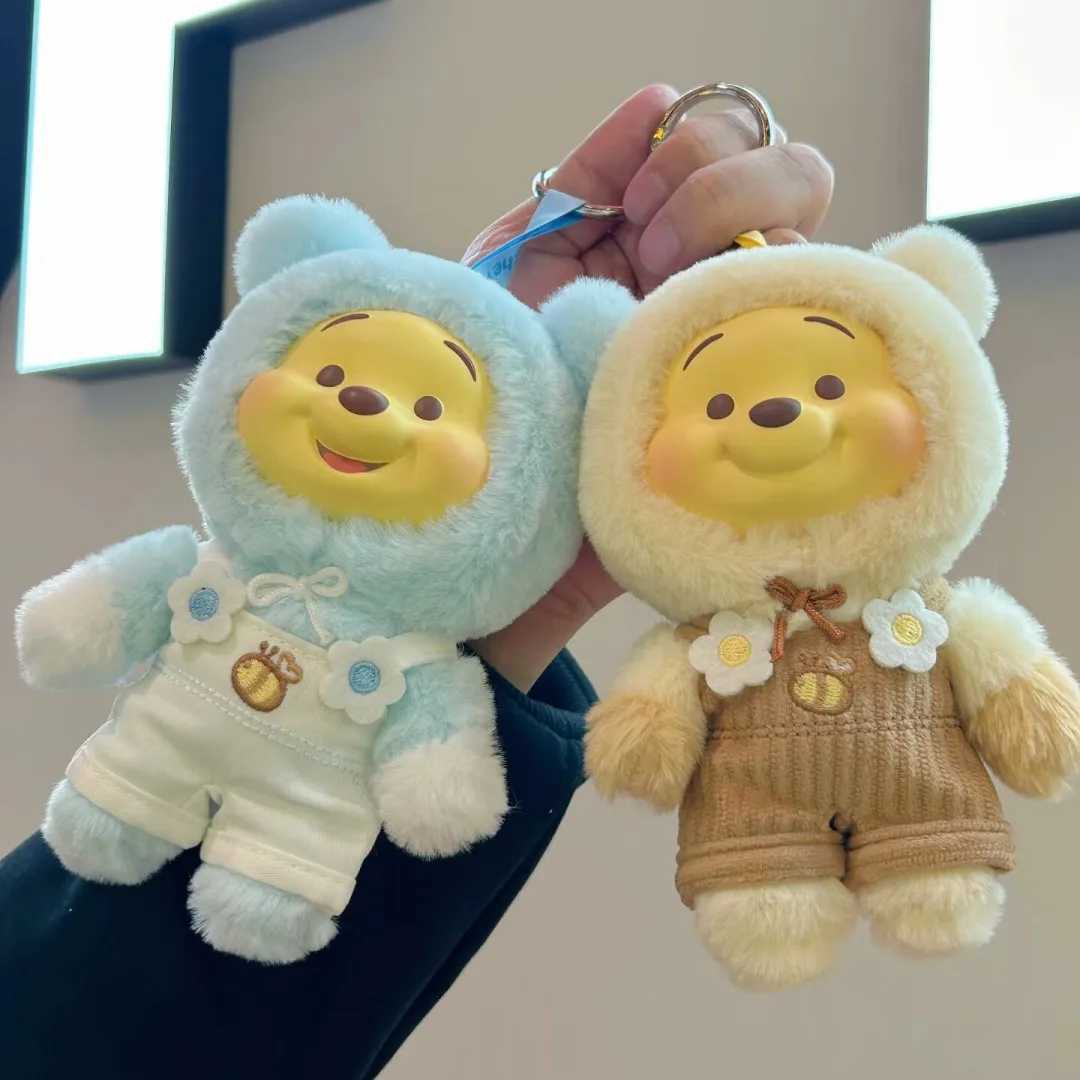 Disney 2025New Genuine Disney Blind Box Winnie The Pooh Series Vinyl Face Pendant Pupu Bear Doll Fashion Trend Toy Kids Customized Gift Z250703