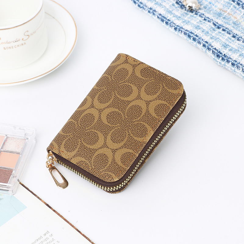Free Shipping Designer Bag Hot Selling New Style Accordion Card Holder For Women Exquisite High-end Multi-card Slot Card Case ID Holder Ladies' S