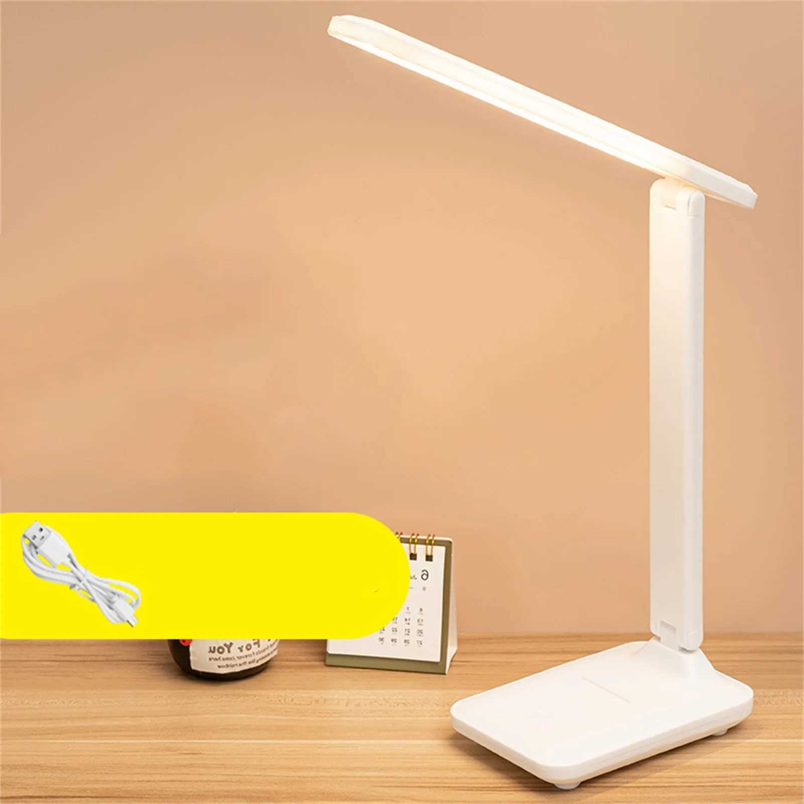 40 Table Lamp Eye Protection Touch Dimming Plug-in 180 Degree Flip Folding Stand Design LED Learning Desk Lamp XJ250703