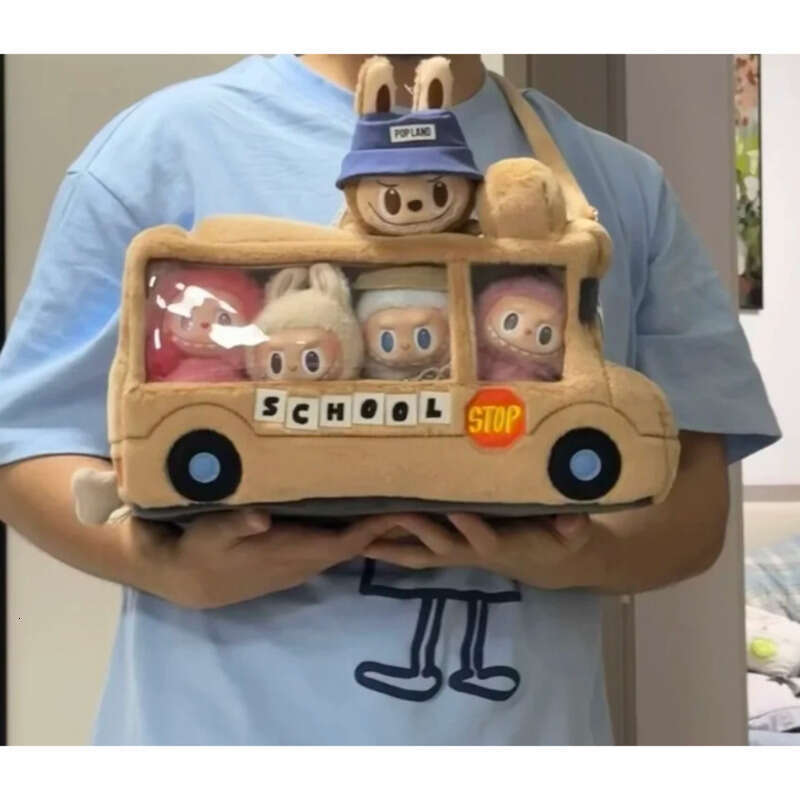 Designer bags Winter La bu bu bag Plush School Bus Commuter handbag Socialite Single Shoulder Crossbody Large Capacity Tote Bag