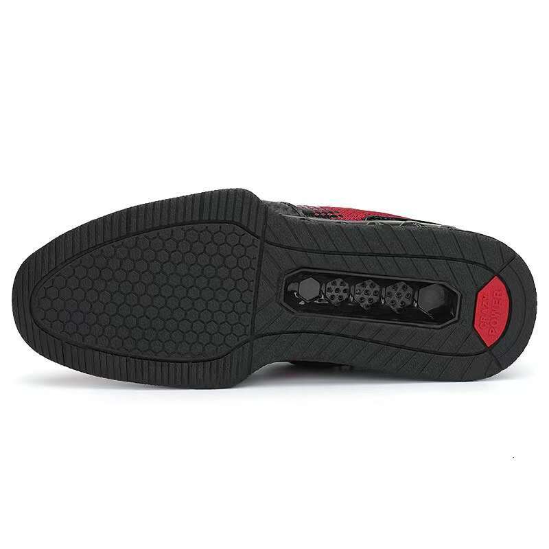 weightlifting shoes sports shoes professional indoor gym strength support training deadlift fitness shoes shock absorption and nonslip