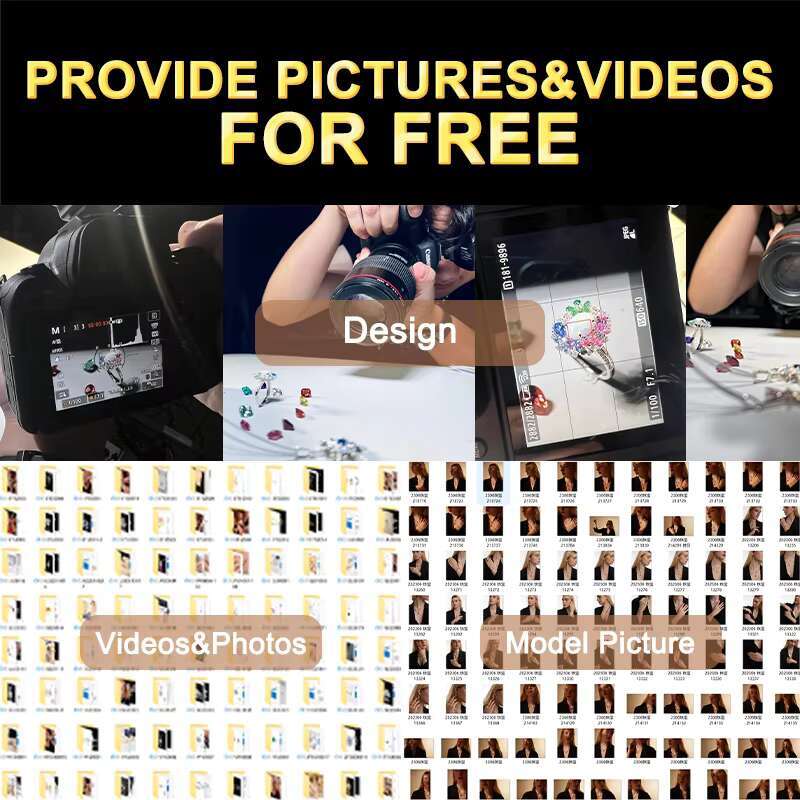 Factory Wholesale 925 Sterling Silver Vvs Moissanite Diamond Tennis Chain Necklace Women Fine Jewelry 2mm 3mm 4mm 5mm