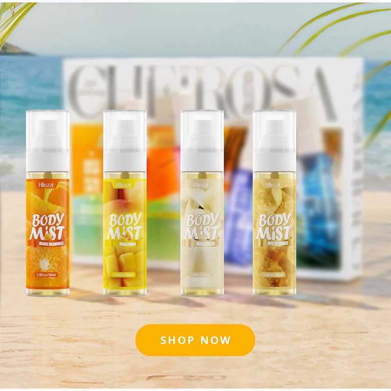 100ml Super Vanilla Body Mist Body Spray Different Scents Elegant Womens Perfume Long-lasting Fresh Floral Fruity Fragrant NewXJ250704