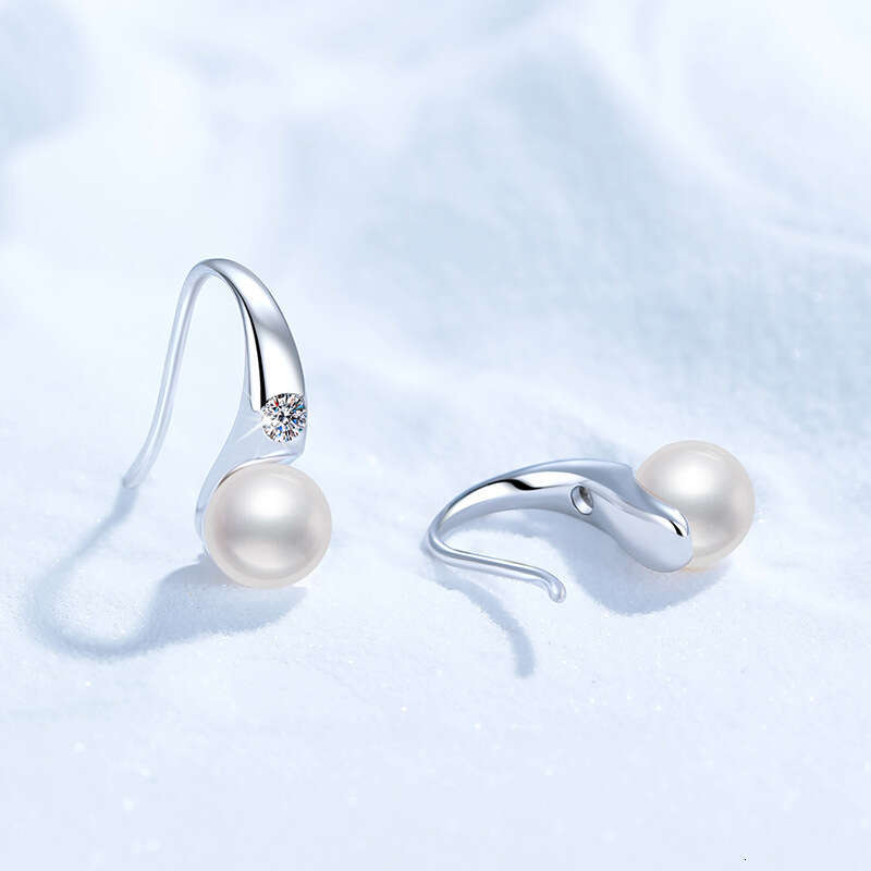 MoiS925S925anite S925 S925terling S925ier Feminine VerS925atile Natural FreS925hwater Pearl EarringS925 f21