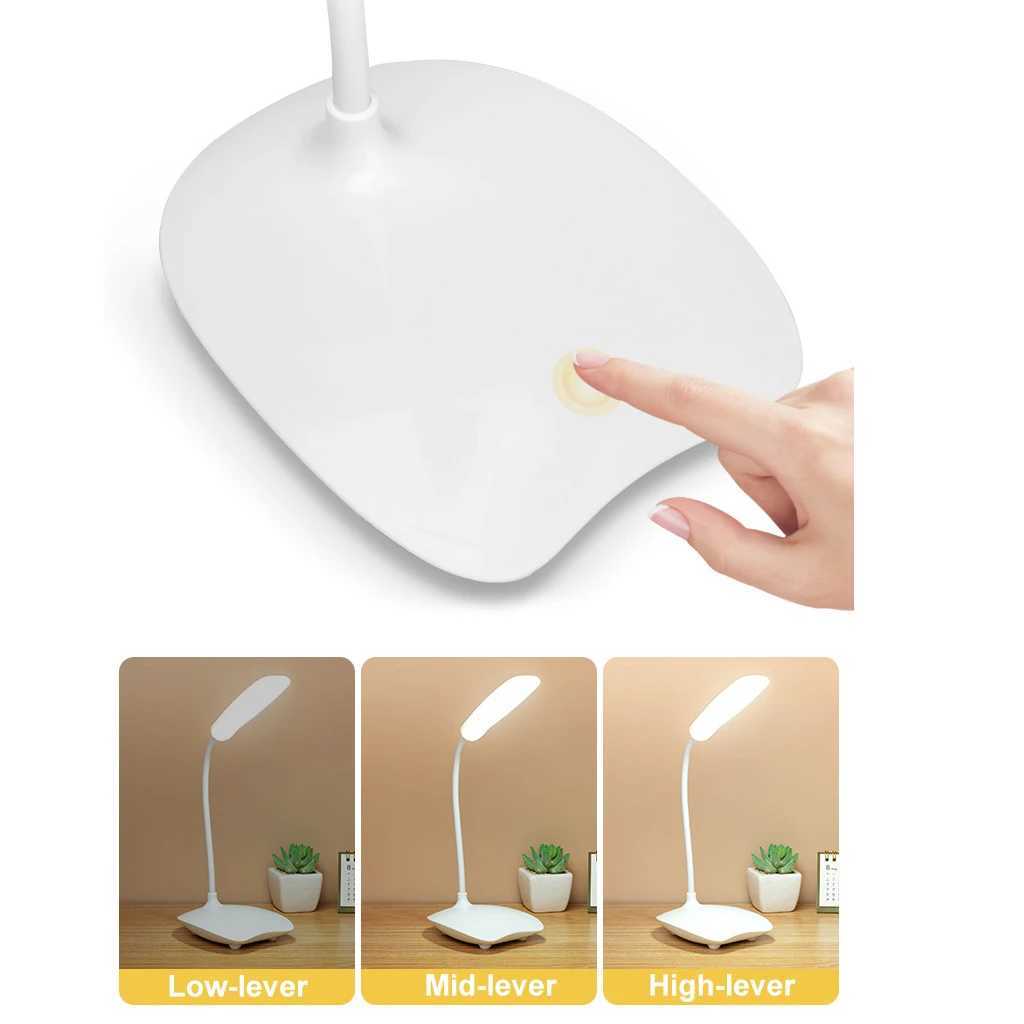 LED Desk Lamp Table Lamp Folding Eye Protection Reading Light Dimmable Touch Switch Type-C Rechargeable Battery XJ250703